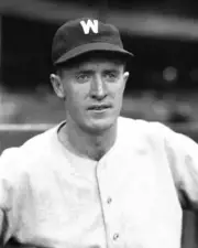 Ralph Kress of the Washington Senators in 1935 Baseball Old Photo