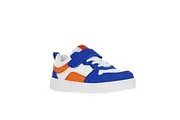 Grosby Kids Hoop B Blue/ White/ Orange Sneakers Velcro Shoes