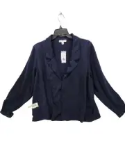 And Now This Plus Size Blue Blazer 3X M197