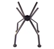 Campfire Stand Firepit Tripod Grate Fire Wood Starter Log Rack RV Camping Tool