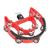 Hi Hat Tambourine Drum Set Hand Held Percussion Accessories Metal