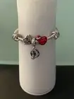 NEW PANDORA Bracelet Christmas Gift Set B801513-19 7.5" THREE CHARMS+2CLIPS