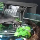 Slim Adjustable Flow Quiet Fish Tank HOB Filters Hang-On The Back Power Filter.
