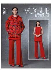 Vogue Pattern - Misses' Jacket, Tunic & Pants 1718B5