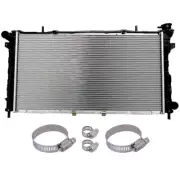 Radiator For 2001-2004 Dodge Grand Caravan with Universal Oil Hose Clamps Kit (for: Chrysler)