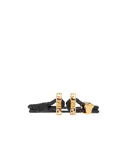 Versace Medusa Braided Hook Fastened Bracelet One size Black
