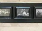 Black Timber Photo Picture Frame Collage 4(4x6) Ornate, Hanging