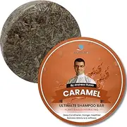 HandMade Solid Shampoo Bar, Natural Shampoo Bar and conditioner For Dry Hair, Hair Nourishment, Prevents Spilt Ends With Plant Based Hydrating SLS Free Shampoo Bar (Caramel)