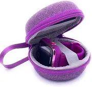 xcivi New Carrying Case for VTech KidiZoom Smartwatch DX4, DX3, DX2, Gizmo Watch/Watch 2 and Little Tikes Tobi/Tobi 2 Robot Smart Watch for Kids, for Vtech Kidizoom Smartwatch Accessory (Purple)