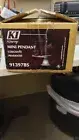 Kenroy Home Mini Pendant Ceiling Light Capri 1-Light 6" Glass Shade