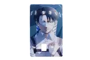 High-Quality Gloss Print Attack on Titan Levi Ackerman Credit Card Skin