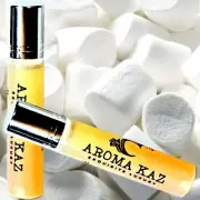 Vanilla Marshmallows Perfume Roll On Fragrance Oil Luxury Vegan Cruelty Free