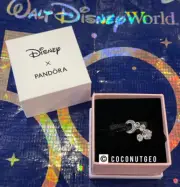 Disney Parks X 2024 Pandora Dangle Charm Mickey Cubic Zirconia Charm