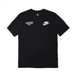 NIKE 短袖上衣 NSW TEE AUTH PERSONNEL 男 黑 短T DO8324-010