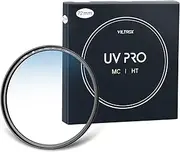 VILTROX 72mm MC UV Protection Filter 18 Multi-Layer Coatings UHD Camera Lens UV Filter, Ultra Hard Coating, Nano Coating, Hydrophobic, Scratch Resistant Ultra-Slim UV Filter for 72mm Camera Lens