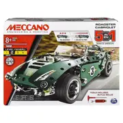 Meccano Roadster Cabriolet Pull Back 5 Multi Model 18202