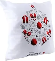 WESIEVYA 1pc Christmas Pillowcase Pillow Protector Cover Sofa Cushion Throw Pillow Cover Home Decor