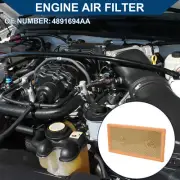 Car Engine Air Filter No.4891694AA for Jeep Compass 2.0L 2.4L 2007-2010 1 Pcs