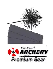 SILENCERS Archery Bow String - ARCHERY CAT WHISKER RUBBER SILENCER - RECURVE