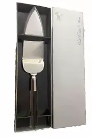 New Cake Cutter & Slicer Stainless New Lucite Handle In box