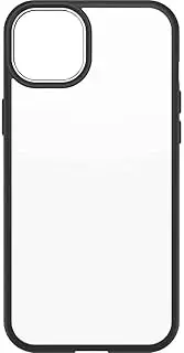 iPhone 14 Plus Sleek Series Antimicrobial Case, Shock Proof, Drop Proof, Ultra-Slim, Protective Thin Case, Tested to Military Standard Black Crystal (Clear/Black)