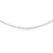 1.1 Carat Diamond Chain in Sterling Silver