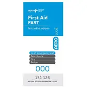 AEROGUIDE First Aid Leaflet