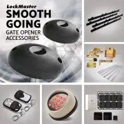 LockMaster Gate Opener Accessories Parts Remote Solar Panel Keypad Waterproof