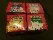 4 UNOPENED POKEMON BOXES UNOPENED BALLS WITH GOLD CARDS