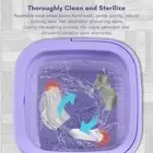 Portable Folding Washing Machine With Dryer Bucket For Clothes Socks Under 3