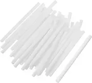 NOLITOY 50pcs Humidifier Filter Sticks for Diffuser Sticks Aromatherapy Cotton Wick Essential Oil Diffuser Car Humidifier Accessory White 8x140mm