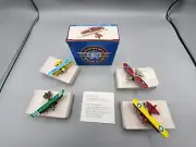 Diecast Set Of Mini Bi Planes. New