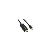 Rocstor Y10C195-B1 PREMIUM 3 FT (1M) MINI DISPLAYPORT TO HDMI CABLE - 4K/2K @30H
