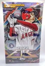 2022 Topps Fire Baseball Hobby Box Factory Sealed 2 Autographs Per Box