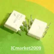 50 PCS MOC3082 DIP-6 MOC3082M Zero-Cross Optoisolators Triac Driver Output Chip