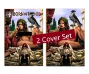 Born Of Blood #1 Mike Krome 2 Variant Cover Set Merc Publishing 2022