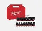 Milwaukee 49-66-7013 SHOCKWAVE 1/2 Standard Impact Socket Set (14PC) ⭐Tracking⭐