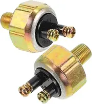 Mobestech Universal Fitment Metal Car Brake Lamp Switch 10mm Thread Diameter Replacement Brake Light Switch