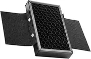 Homoyoyo Case Honeycomb Trellis Flash Diffuser Softbox Reflector Flash Accessory Filter Flash Lights LED Lighting Control Grid Speedlight Softbox Honeycomb Light Control