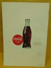 ORIGINAL COKE COCA~COLA 1954 PURITY LIVES IN A HOUSE OF GLASS BOOK