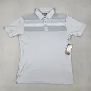 Ben Hogan Performance Golf Polo Shirt Men’s Size Small Gray Short Sleeve NWT