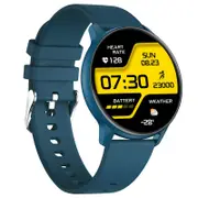 MX1 Bluetooth Smart Sports Watch Heart Rate Blood Pressure Blood Oxygen Sleep Monitoring Photo Calories Running Call Reminder Men And Women - Blue