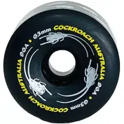 Cockroach Originals Black 96A 63mm Skateboard Wheels