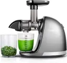 Juicer Machines, Slow Cold Press Juicers with Reverse Function, High Juice Yi...