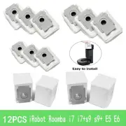 12PCS Replacement Dust Bags For iRobot Roomba i7 i7+ s9 s9+ E6 E5 Vacuum Cleaner