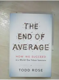 在飛比找蝦皮購物優惠-The End of Average: How We Suc