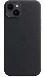 Apple Leather Case with MagSafe for iPhone 14 Plus - Midnight