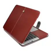 For Macbook Pro Retina 15.4 Inch Laptop Crazy Horse Texture Horizontal Flip Leather Case