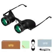 3X Opera Binocular Glasses,Hands-Free Lazy Glasses Binoculars Lightweight for
