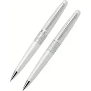 Pilot MR2 Metropolitan Ballpoint Pen and Mechanical Pencil Gift Set (White Tiger)